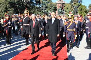Visita del Presidente Armenio